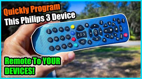 how to program a philips universal remote without a code search button Doc