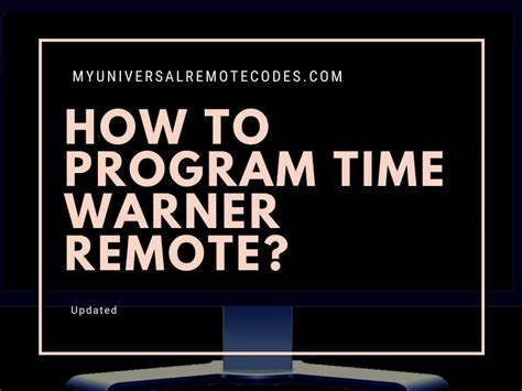 how to program my time warner remote to my panasonic tv Doc