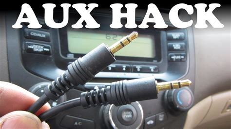 how to put an auxiliary port in your car PDF