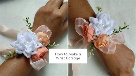 how to put corsage on