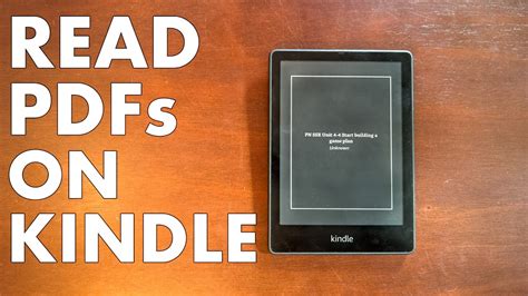 how to read a pdf on kindle fire Reader