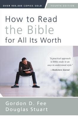 how to read the bible for all its worth Epub