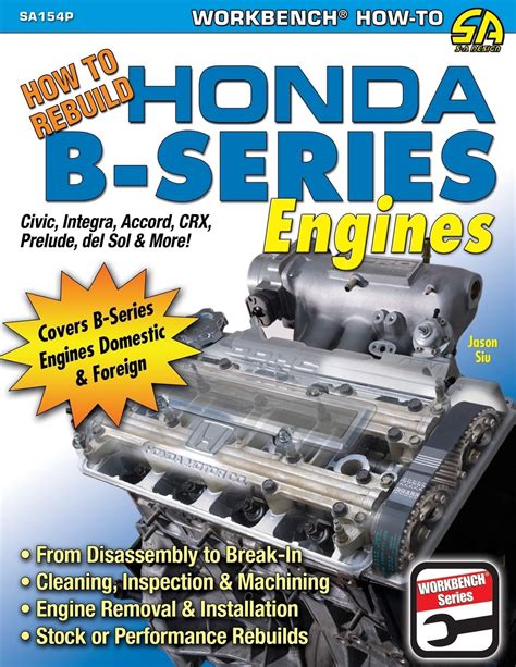 how to rebuild honda b series engines pdf Kindle Editon