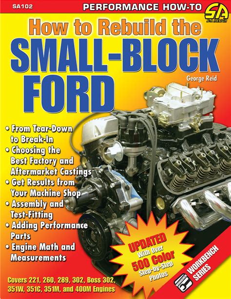 how to rebuild small block ford engines Kindle Editon