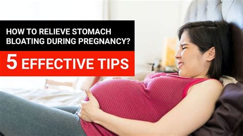 how to reduce bloating during pregnancy