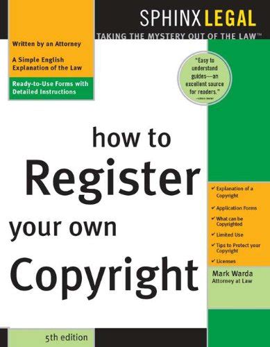how to register your own copyright legal survival guides PDF