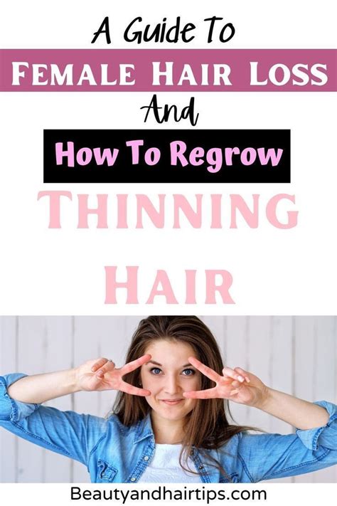 how to regrow thinning hair female