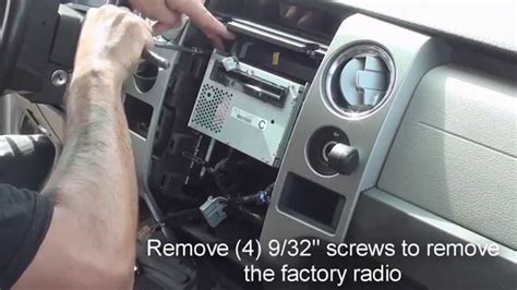 how to remove a factory ford radio Reader