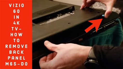 how to remove back of vizio tv Reader