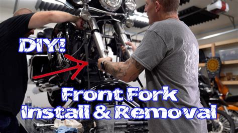 how to remove front forks on a harley davidson road king Doc