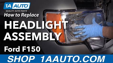 how to remove headlights from 2012 f150 Reader