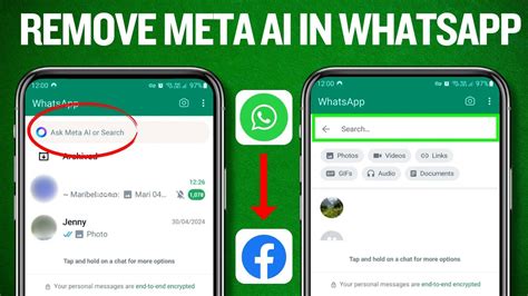 how to remove meta ai from whatsapp