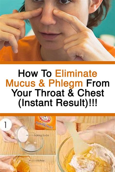 how to remove phlegm from throat