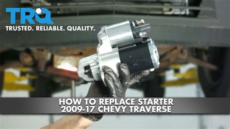 how to remove the starter from a 2009 chevy traverse Ebook Doc