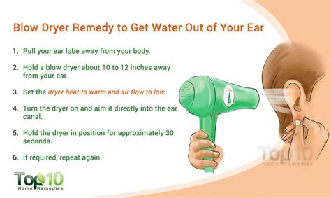 how to remove water from ear