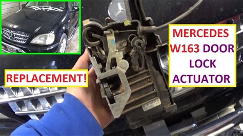 how to replace a door actuator in a mercedes ml430 Ebook Epub