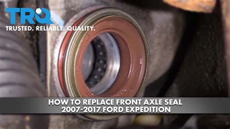 how to replace a right front axle seal on 2008 lincoln mkx 4x4 right front PDF