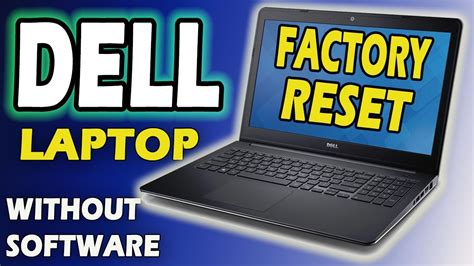 how to reset a dell inspiron mini Reader