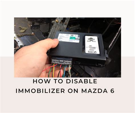 how to reset immobilizer 2005 mazda m6 owner manual Epub