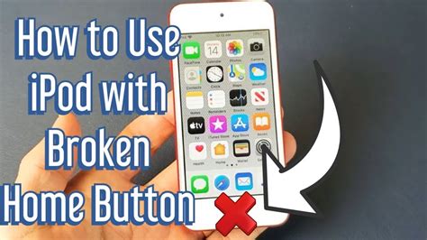 how to reset ipod touch 4g with broken home button Kindle Editon