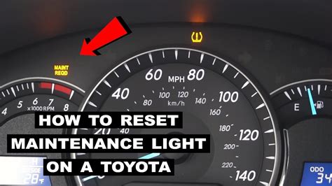 how to reset maintenance required light on 2009 toyota camry PDF