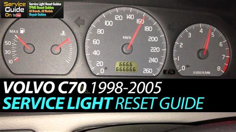 how to reset service light on volvo c70 Epub