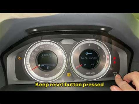 how to reset service light on volvo v70 2008 Doc