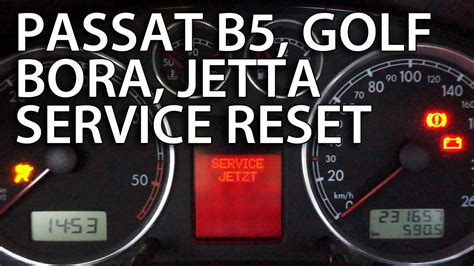 how to reset the service indicator on a vw passat PDF