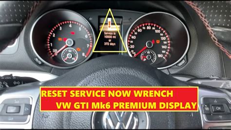 how to reset vw gti service indicator PDF