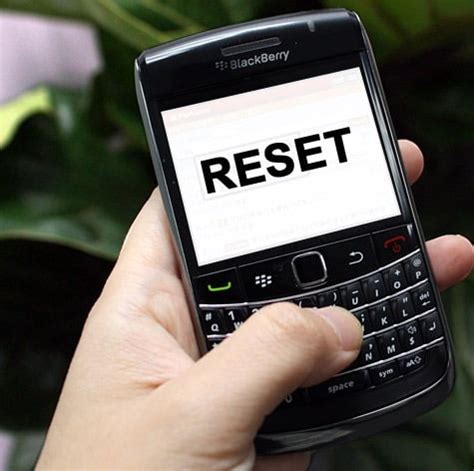 how to reset your blackberry PDF