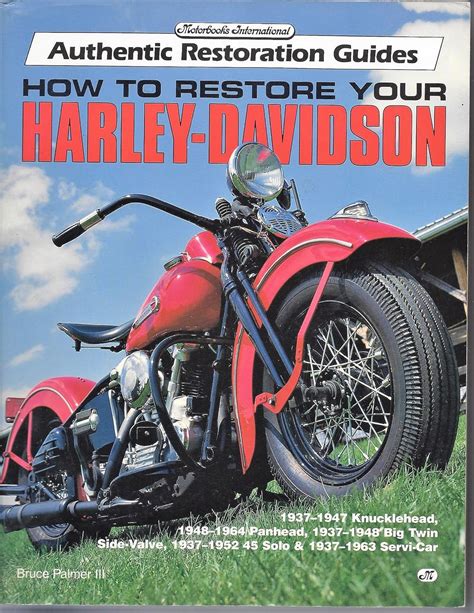 how to restore your harley davidson motorbooks workshop Epub