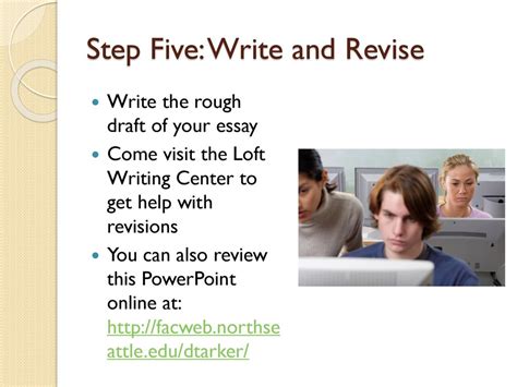 how to revise an essay powerpoint Reader