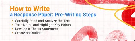 how to right a response paper Reader