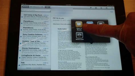 how to save a pdf file on ipad mini Reader