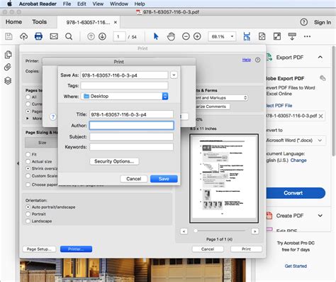 how to save a single page from a pdf PDF