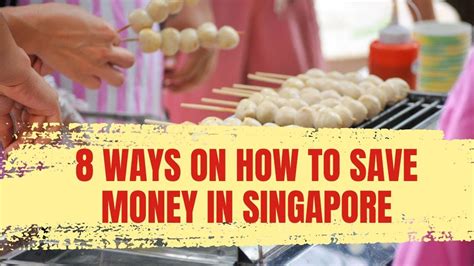 how to save money in singapore