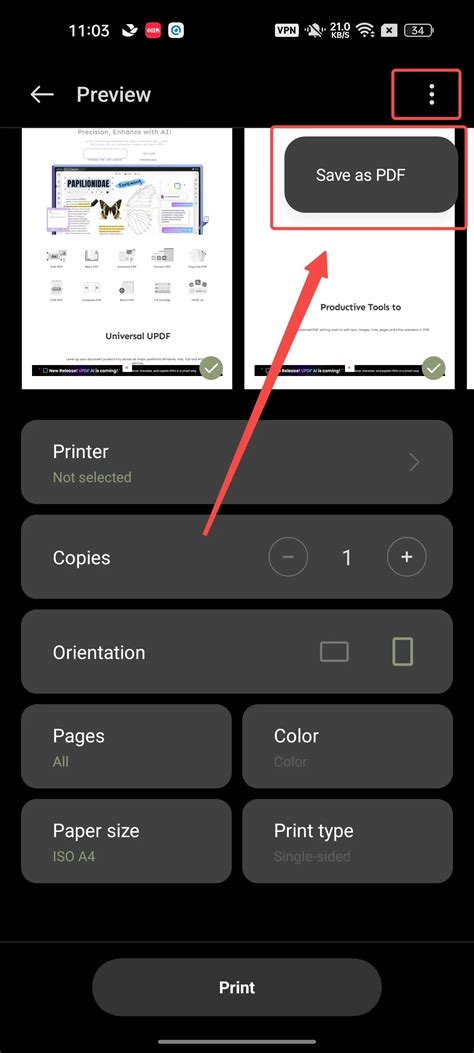 how to save pdf files on itouch Doc