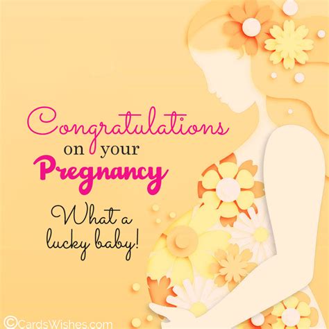 how to say congrats on pregnancy