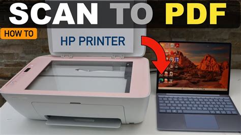 how to scan a document in pdf format in hp printer PDF