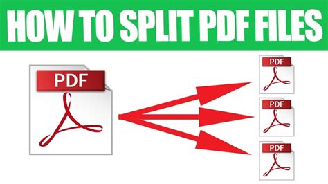 how to separate a pdf file into multiple files Kindle Editon