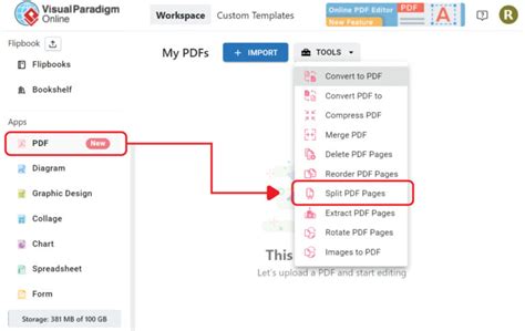 how to separate a pdf file into multiple files Kindle Editon