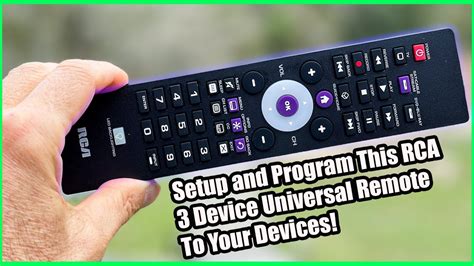 how to set an rca universal remote to a tv Kindle Editon