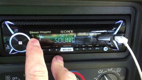 how to set clock on sony xplod radio PDF