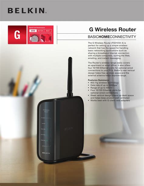 how to set up belkin wireless g router password pdf PDF