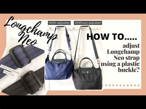 how to shorten longchamp bag strap