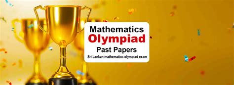 how to solve sri lanka olympiad maths paper using easy methods Epub