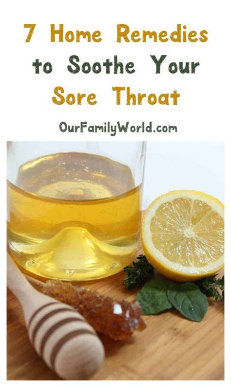 how to soothe a sore throat