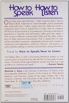 how to speak how to listen Epub