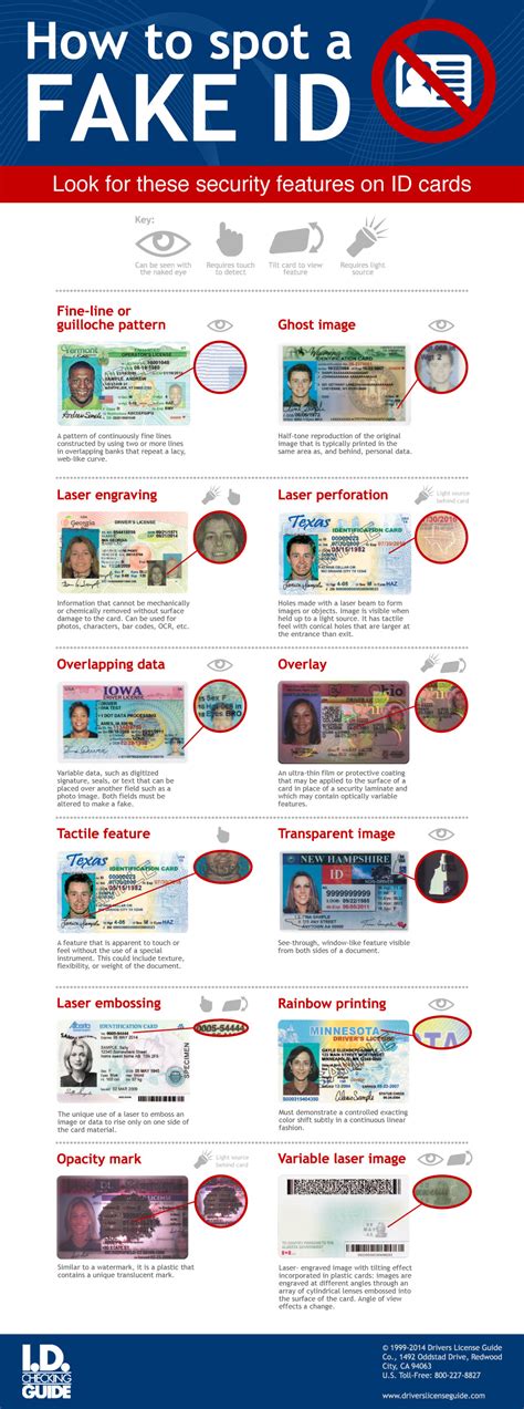 how to spot a fake id