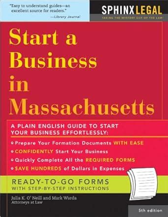 how to start a business in massachusetts legal survival guides Doc